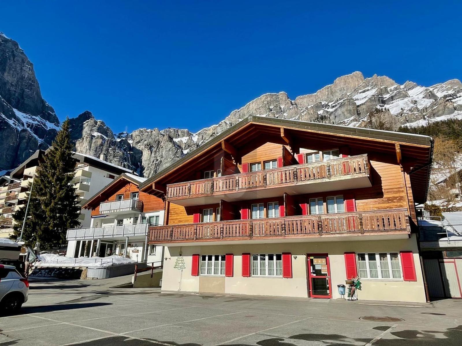 Touristenheim Bergfreude Leukerbad Esterno foto